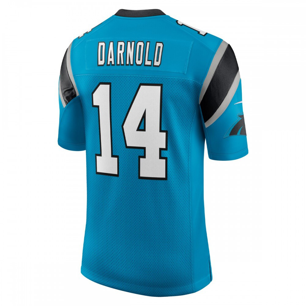 Sam Darnold Carolina Panthers Nike Vapor Limited Jersey - Blue-GridironStore
